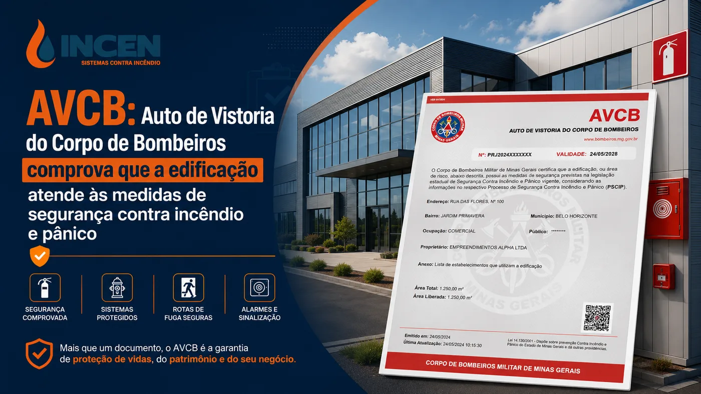 AVCB: o que comprova o Auto de Vistoria do Corpo de Bombeiros