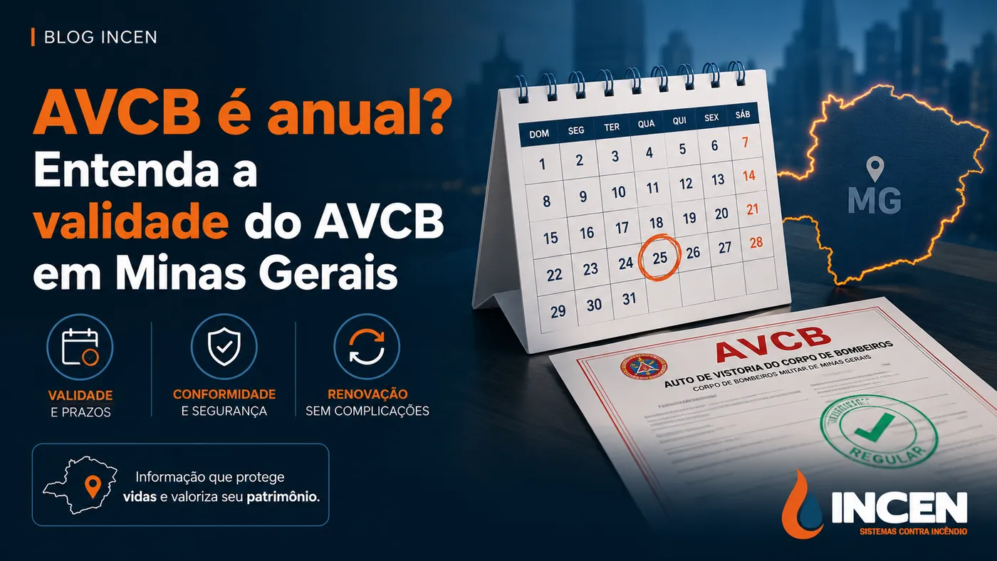 AVCB é anual? Entenda a validade do AVCB em Minas Gerais