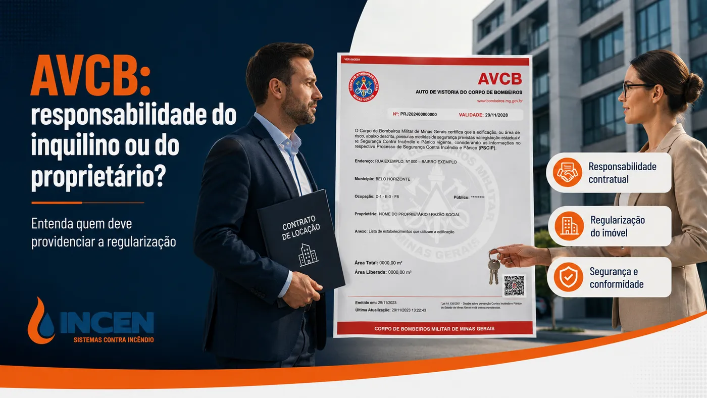 AVCB é responsabilidade do inquilino ou do proprietário?