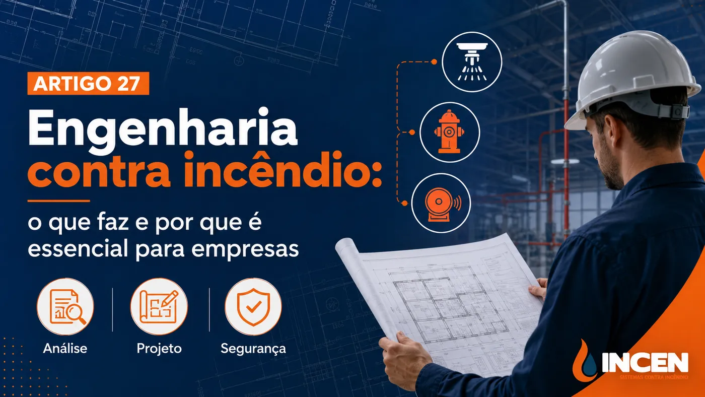 Engenharia contra incêndio: o que é, responsável técnico e ART
