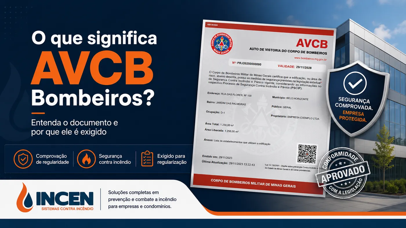 O que significa AVCB Bombeiros? Entenda o documento e por que ele é exigido