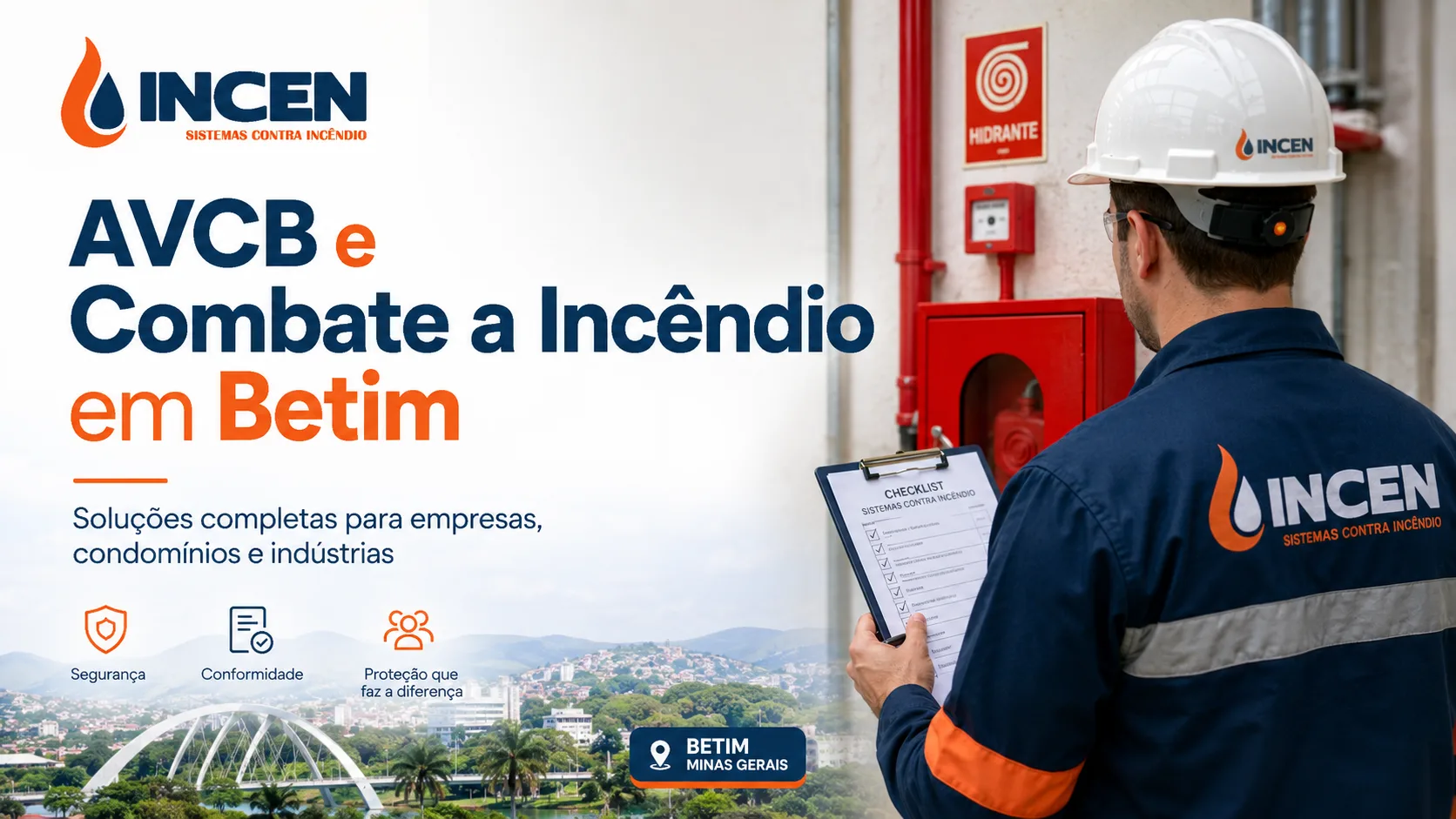 AVCB e combate a incêndio em Betim