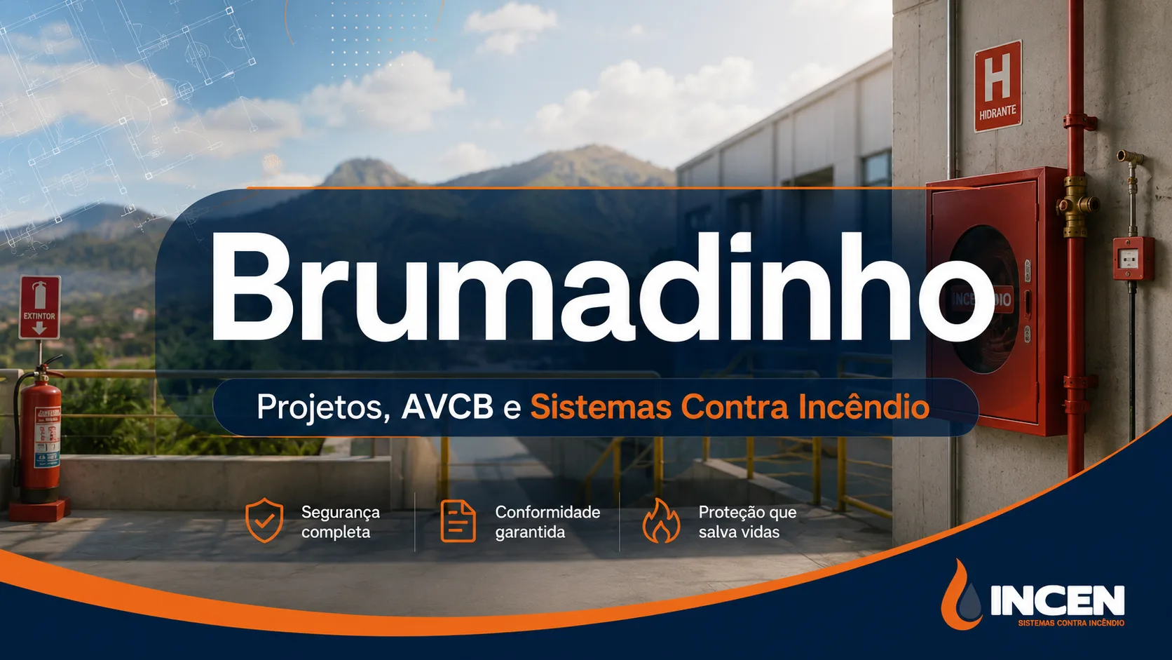 AVCB e combate a incêndio em Brumadinho