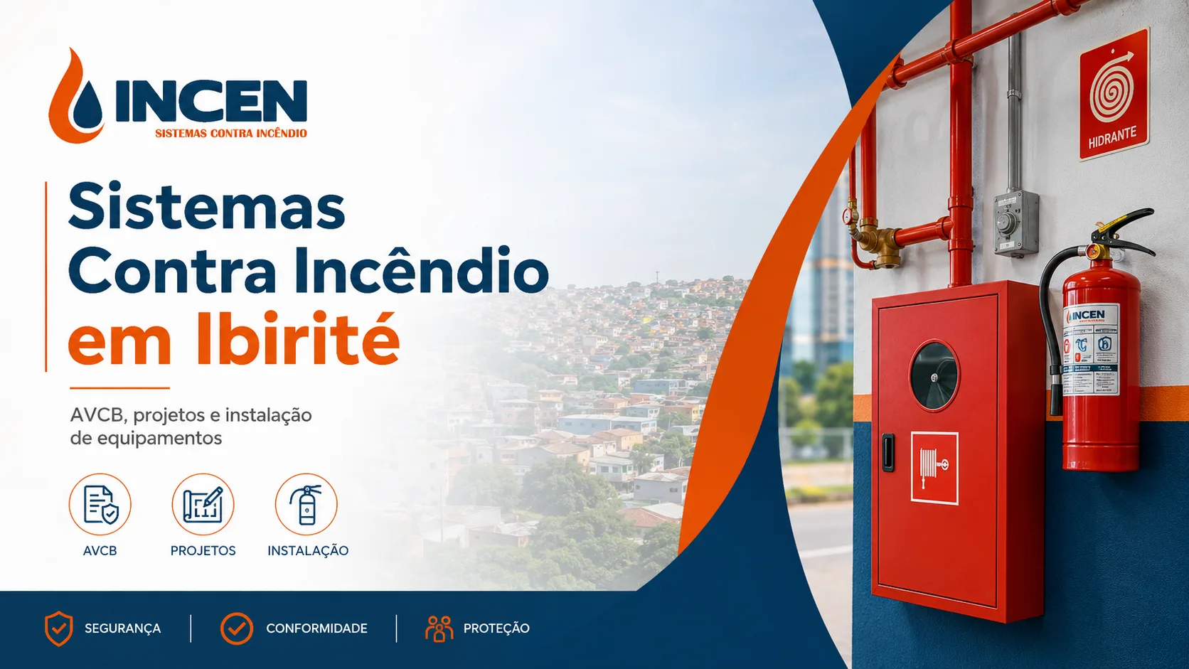 AVCB e combate a incêndio em Ibirité