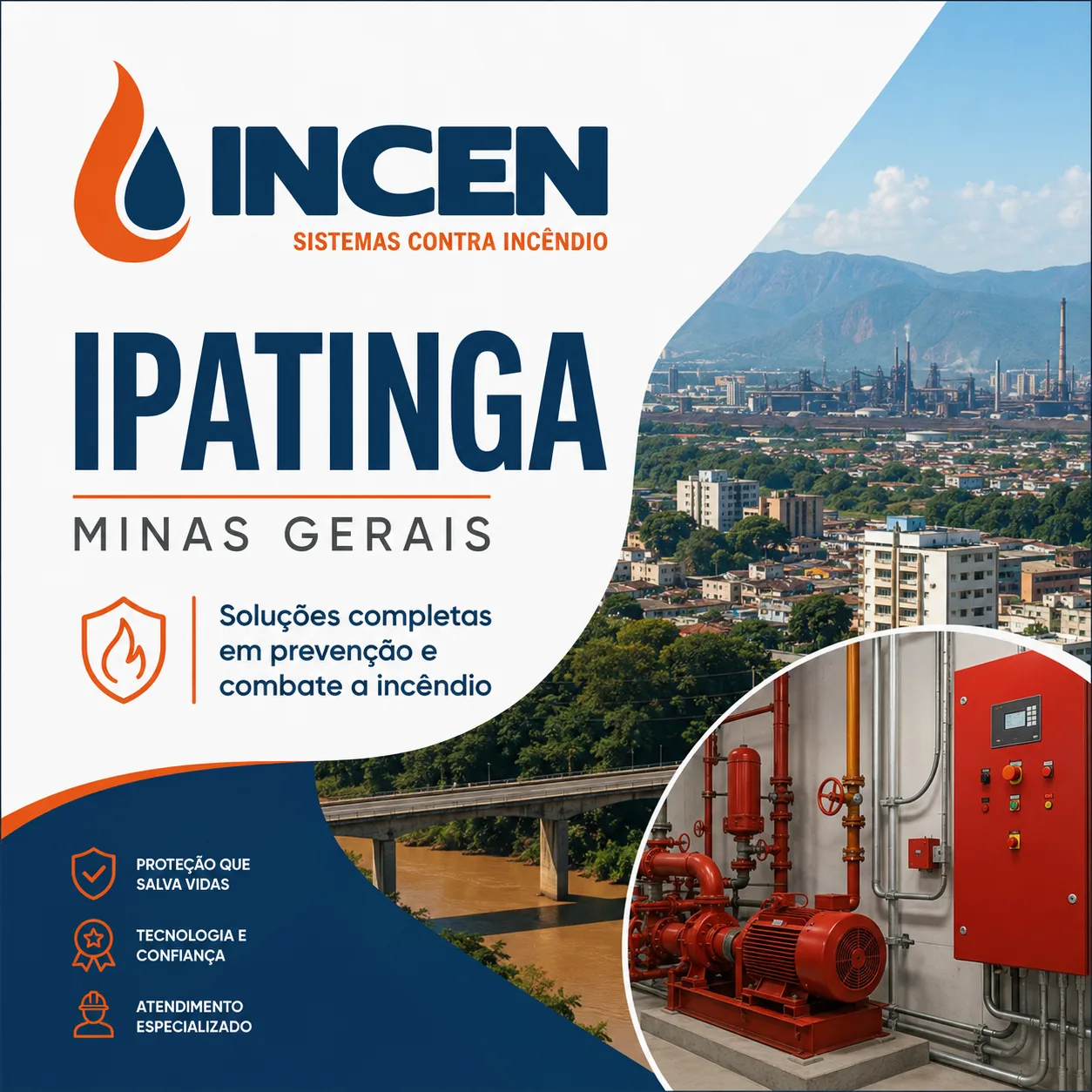 AVCB e combate a incêndio em Ipatinga