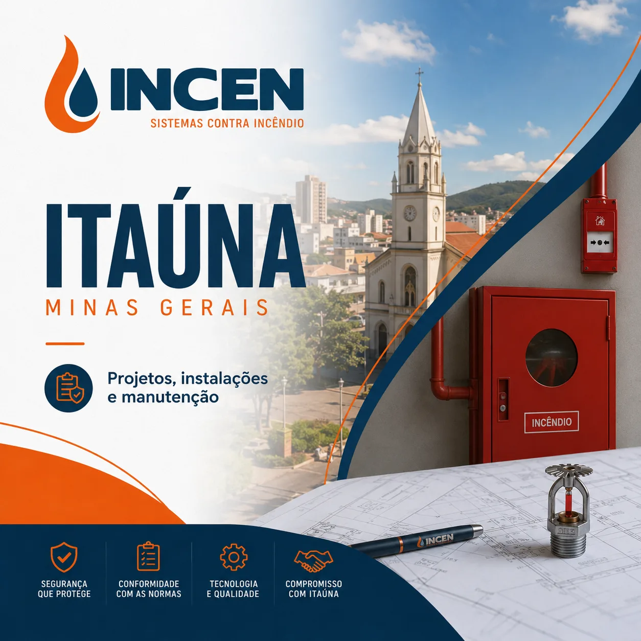 AVCB e combate a incêndio em Itaúna