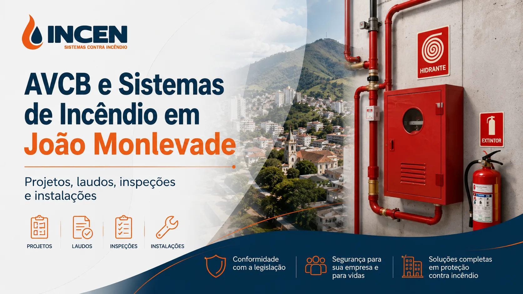 AVCB e combate a incêndio em João Monlevade