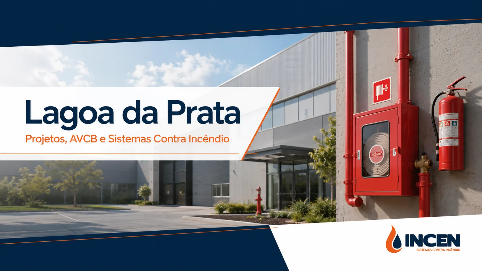 AVCB e combate a incêndio em Lagoa da Prata