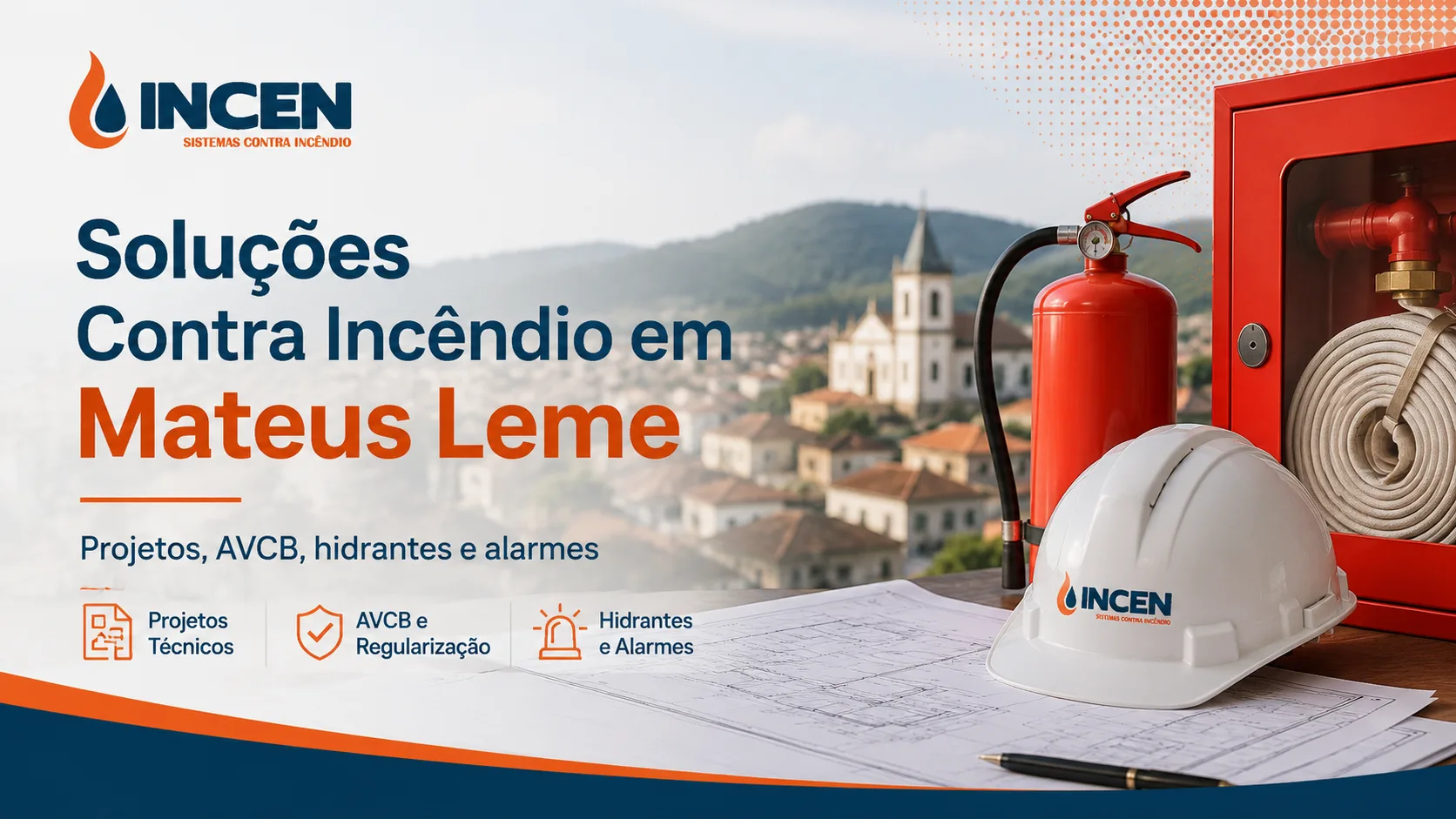 AVCB e combate a incêndio em Mateus Leme