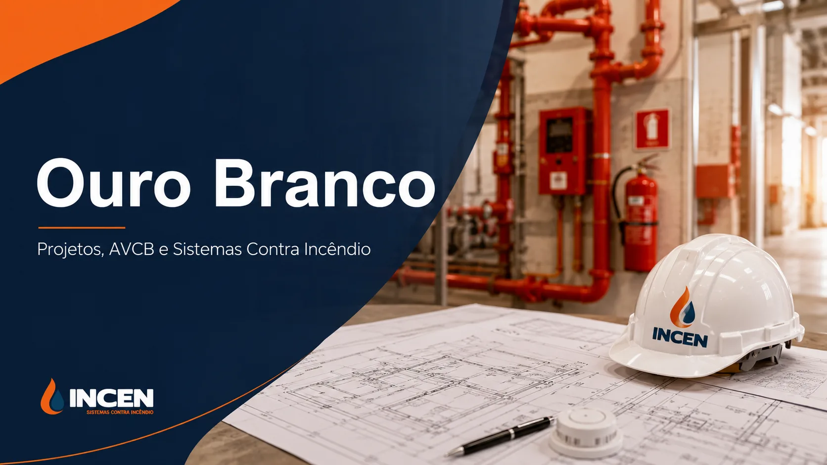 AVCB e combate a incêndio em Ouro Branco