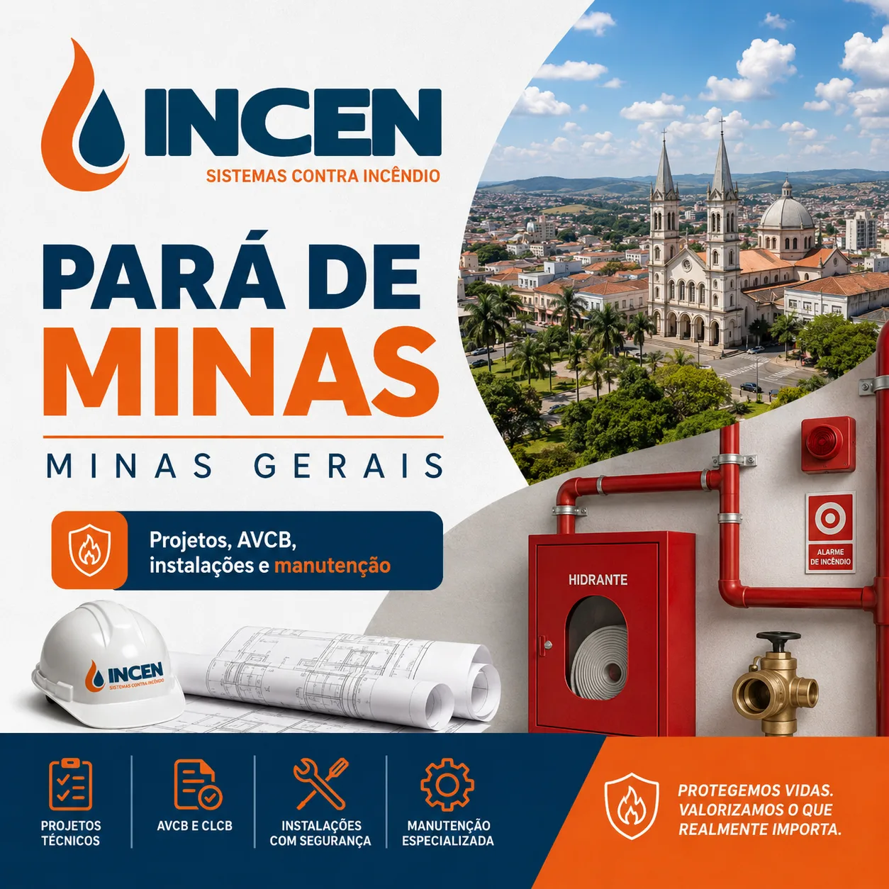 AVCB e combate a incêndio em Pará de Minas