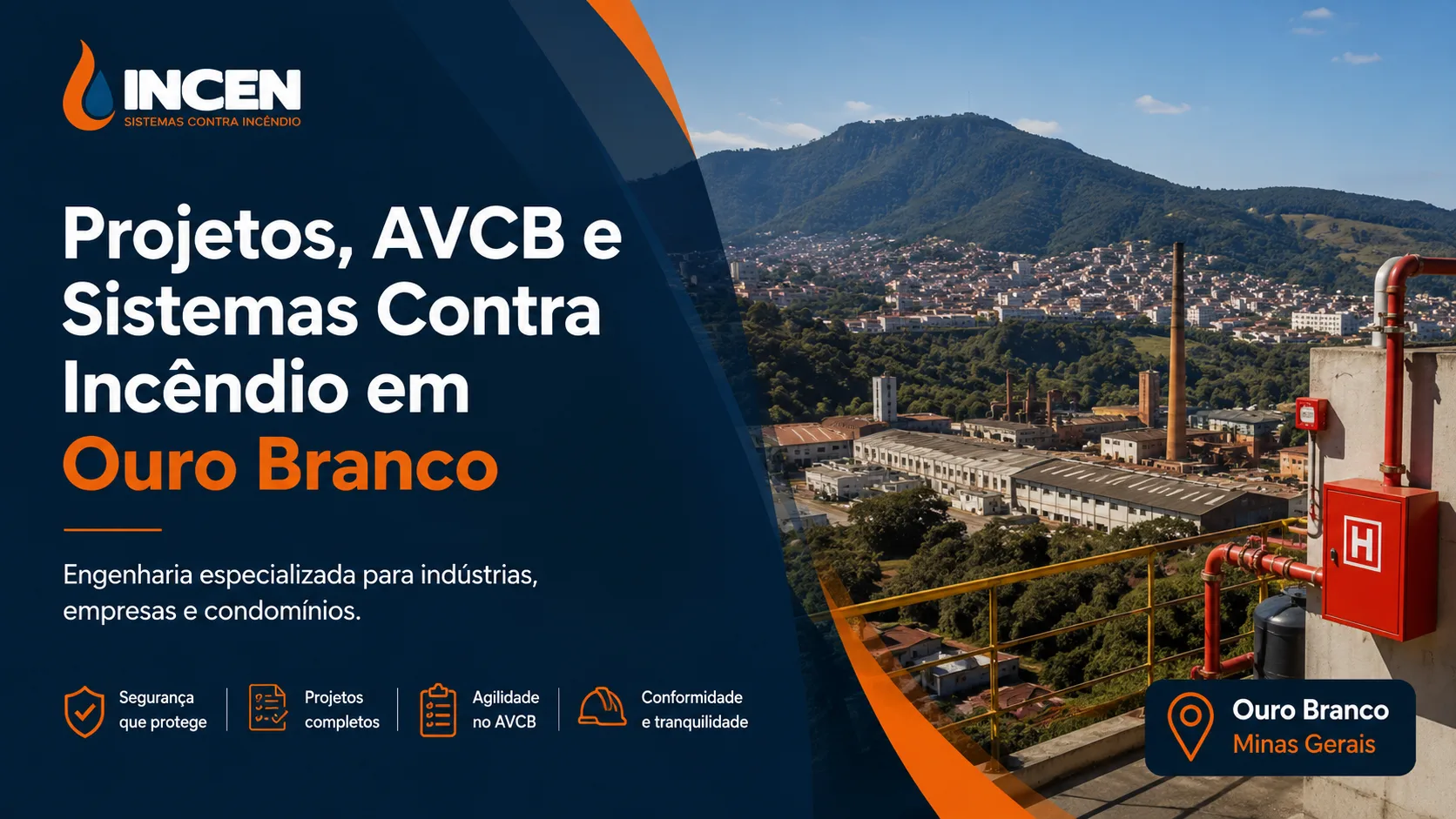 AVCB e combate a incêndio em São Joaquim de Bicas