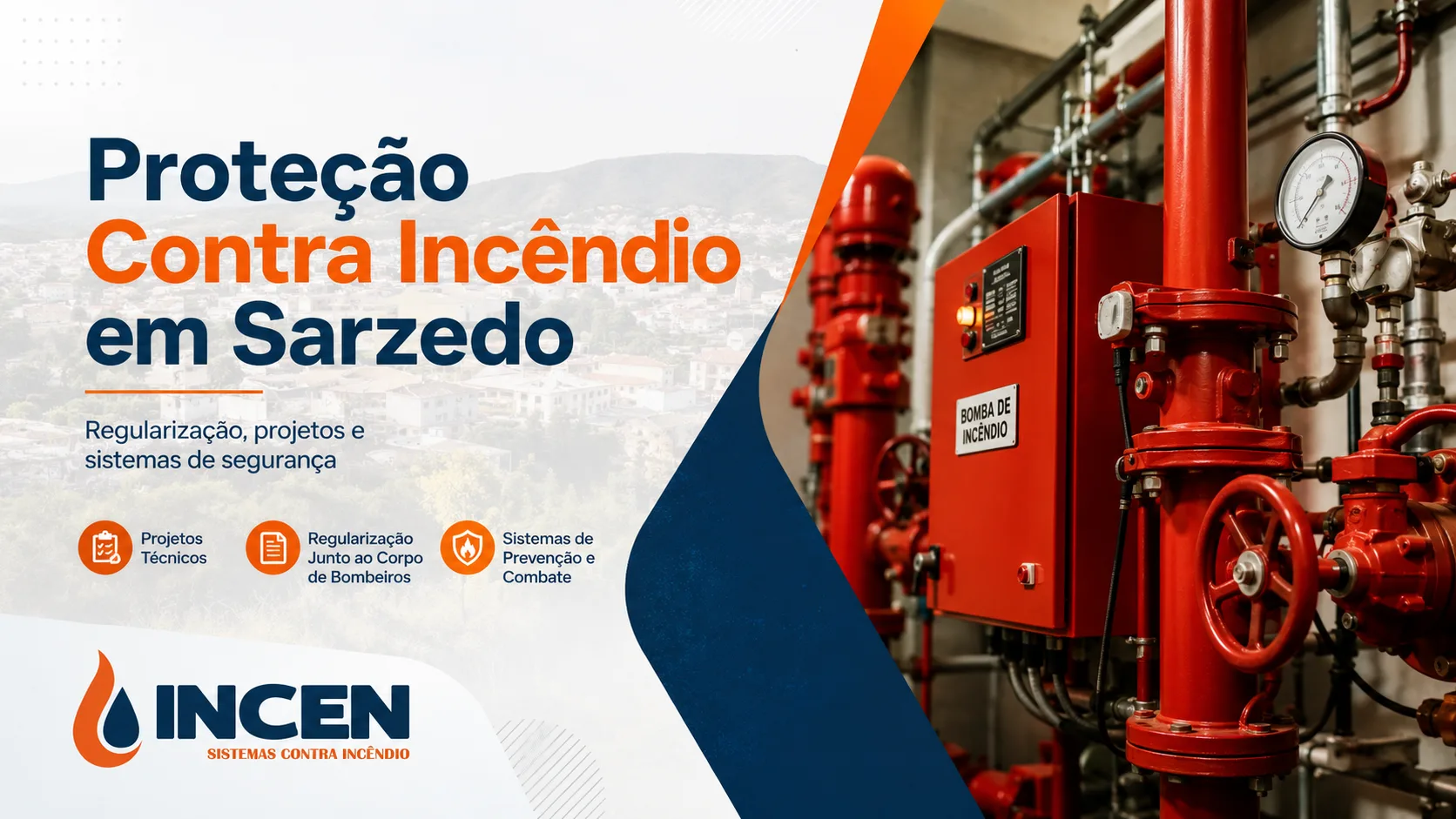 AVCB e combate a incêndio em Sarzedo