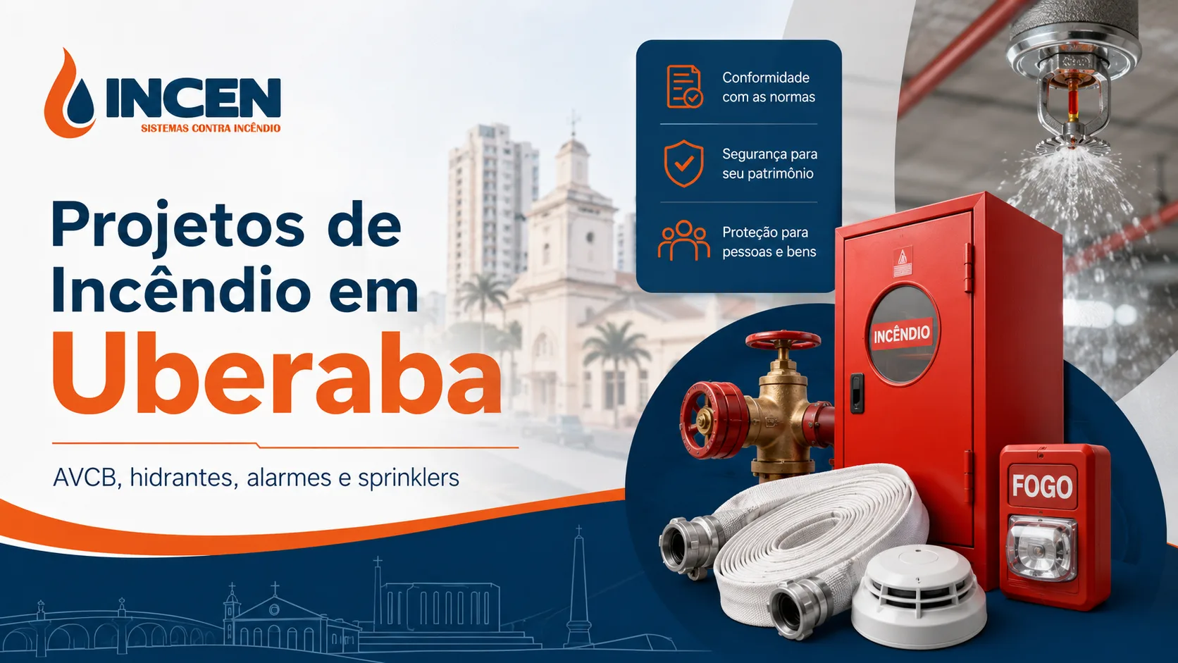 AVCB e combate a incêndio em Uberaba