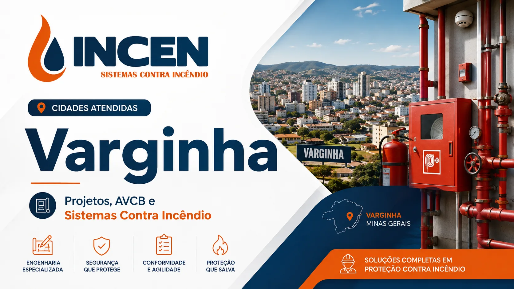 AVCB e combate a incêndio em Varginha